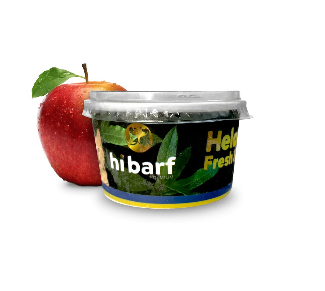 Helado de caldo de hueso con manzana