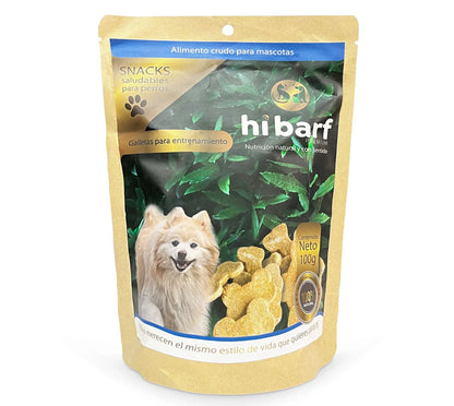 Galletas de proteína de cerdo y vísceras de pollo para perros