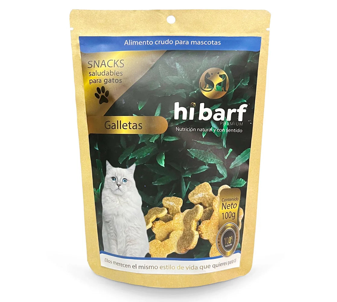 Galletas de atún y salmón para gatos